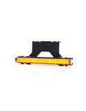 Luz LED de posición lateral ámbar W280 BLACK 125, 40cm cable, 3W