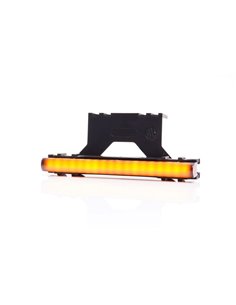 Luz LED de posición lateral ámbar W280 BLACK 125, 40cm cable, 3W 2