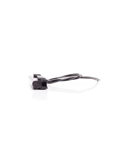 Luz LED de posición lateral ámbar W280 BLACK 125, 40cm cable, 3W