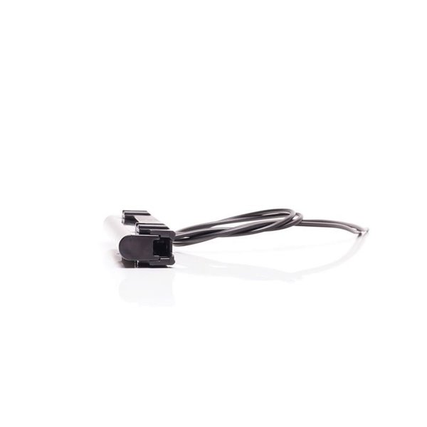Luz LED de posición lateral ámbar W280 BLACK 125, 40cm cable, 3W
