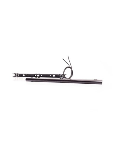 Luz LED lateral larga ámbar W280 BLACK 250, 40cm cable, 6W, R148, 250mm