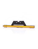 Luz LED lateral larga ámbar W280 BLACK 250, 40cm cable, 6W, R148, 250mm