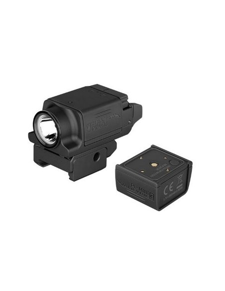 Linterna LED para arma compacta PL-MINI 3 Valkyrie 600Lm 2x1600mAh CR123A IPX6