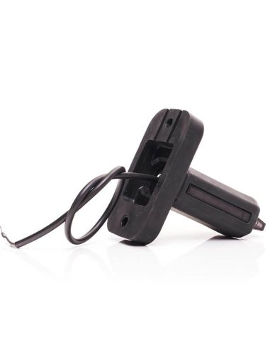 Buzina curta de LED com LED saliente com logotipo Was Black W269.3.1 Âmbar - Branco - Vermelho 12V 24V A R1 SM1