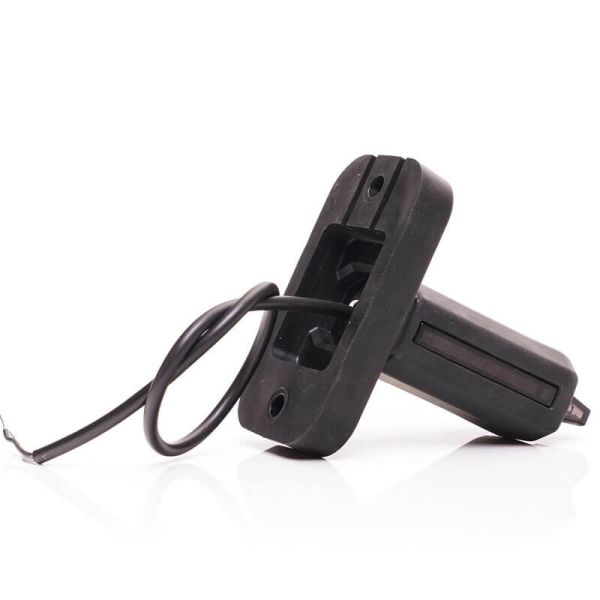 Cuerno LED corto con led sobresaliente con logo Was Black W269.3.1 Ambar - Blanco - Rojo 12V 24V A R1 SM1