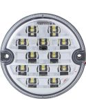 Feu de recul LED HELLA VALUEFIT Ø 95 mm 12/24 V – IP67 1,5 W – Montage arrière - AR - 2ZR 357 028-041