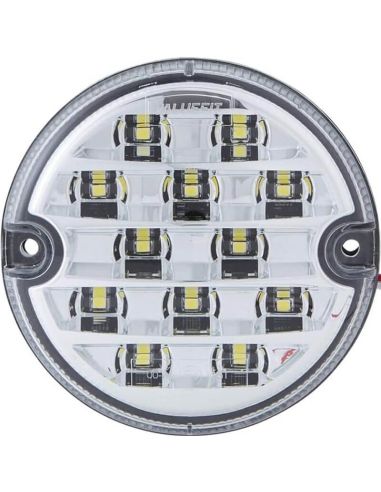 Luz de Ré LED HELLA VALUEFIT Ø95mm 12/24V – IP67 1,5W – Montagem Traseira - AR - 2ZR 357 028-041