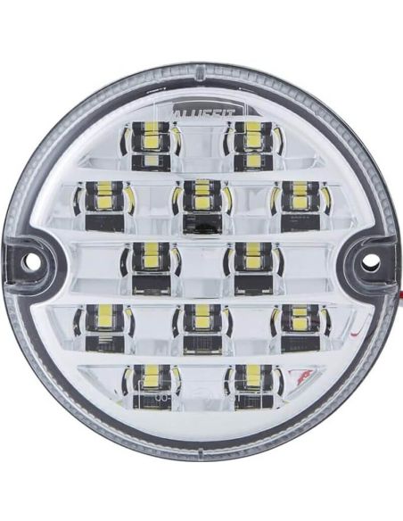 Feu de recul LED HELLA VALUEFIT Ø 95 mm 12/24 V – IP67 1,5 W – Montage arrière - AR - 2ZR 357 028-041