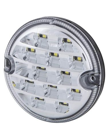 Piloto LED de Marcha Atrás HELLA VALUEFIT Ø95mm 12/24V – IP67 1,5W – Montaje Posterior - AR - 2ZR 357 028-041