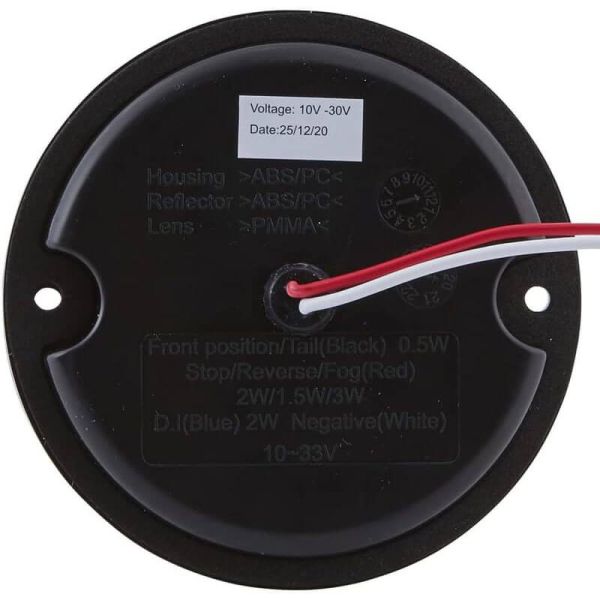 Trasera Piloto LED de Marcha Atrás HELLA VALUEFIT Ø95mm 12/24V – IP67 1,5W – Montaje Posterior - AR - 2ZR 357 028-041