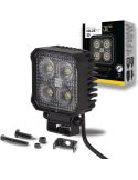 Faro de Trabajo LED cuadrado Mini Hella Value Fit TS1700 1700Lm 12V 24V con cable 1GA 357 110-002