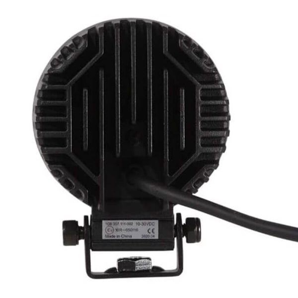 HELLA TR1700 Mini Luz de Trabalho LED Redonda Traseira 1700Lm 24W 12/24V – Campo Próximo IP66 | Ø75mm