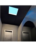 Plafón cielo azul LED empotrable BLUE SKY 30x30, 16W 4200K 1280Lm, simula claraboya, blanco