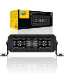 Barra LED de carretera 7" ECE 30 24,8Cm 2,100Lm 12/24V 1FJ 358 196-451 Doble Fila 5.700K Black Magic Hella