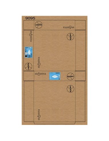 Plafón cielo azul LED empotrable BLUE SKY 60x60, 60W 4500K 4000Lm, simula claraboya, blanco