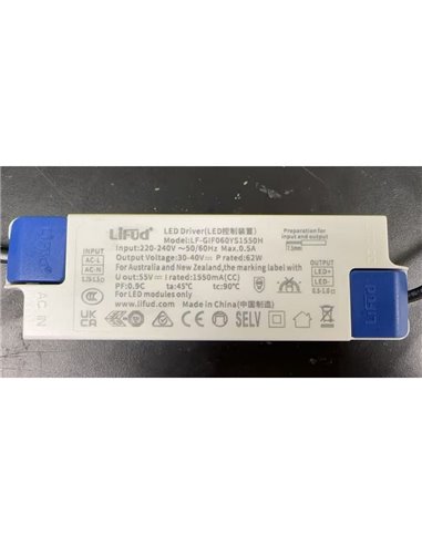 Luminária de teto embutida LED Blue Sky 60x60, 60W 4500K 4000Lm, simula claraboia, branca