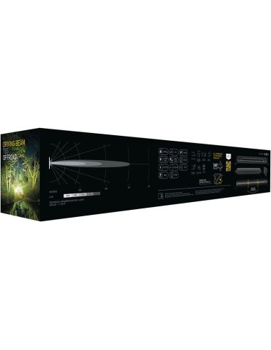 Barre LED tout-terrain HELLA Black Magic Tough 20" 6000 lm 12/24 V IP69K | Slim | Montage extérieur 1GJ 358 197-301