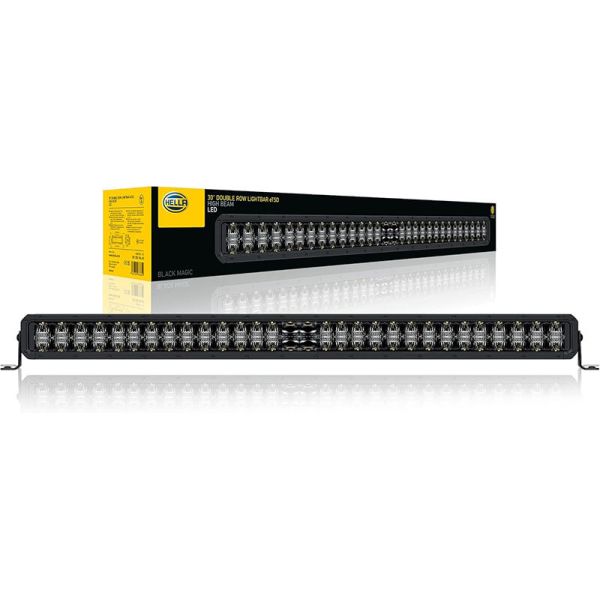 Barra de LED com linha dupla de LED 30" 813mm Homologada Black Magic ECE 45 1FJ 358 196-411 Hella