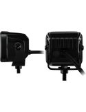 Faro LED HELLA Black Magic Cube 2.7” 12/24V 1400Lm – Kit de 2 Faros con Conector DEUTSCH