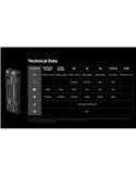 Linterna LED táctica EDC37 8000Lm OLED USB-C IP54 420m alcance con LUMIN SHIELD™