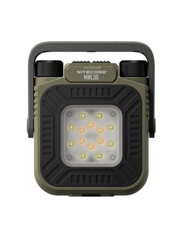 Lampe de travail LED portable rechargeable NITECORE NWL30 3 000 lm avec lumière rouge et anti-moustiques IP66