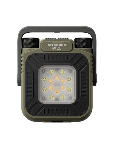 Linterna de trabajo LED portátil NITECORE NWL30 3000Lm recargable con luz roja y repelente de mosquitos IP66