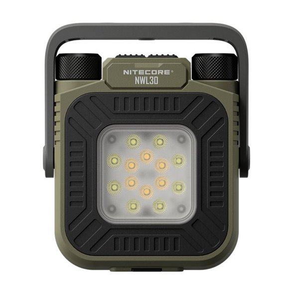 NITECORE NWL30 3000Lm Luz de trabalho LED portátil recarregável com luz vermelha e repelente de mosquitos IP66