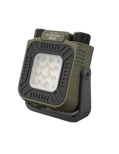 Lampe de travail LED portable rechargeable NITECORE NWL30 3 000 lm avec lumière rouge et anti-moustiques IP66