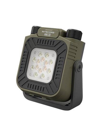 Linterna de trabajo LED portátil NITECORE NWL30 3000Lm recargable con luz roja y repelente de mosquitos IP66