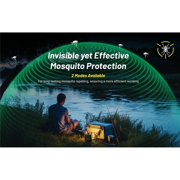 Lampe de travail LED portable rechargeable NITECORE NWL30 3 000 lm avec lumière rouge et anti-moustiques IP66