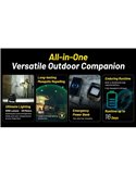 Linterna de trabajo LED portátil NITECORE NWL30 3000Lm recargable con luz roja y repelente de mosquitos IP66
