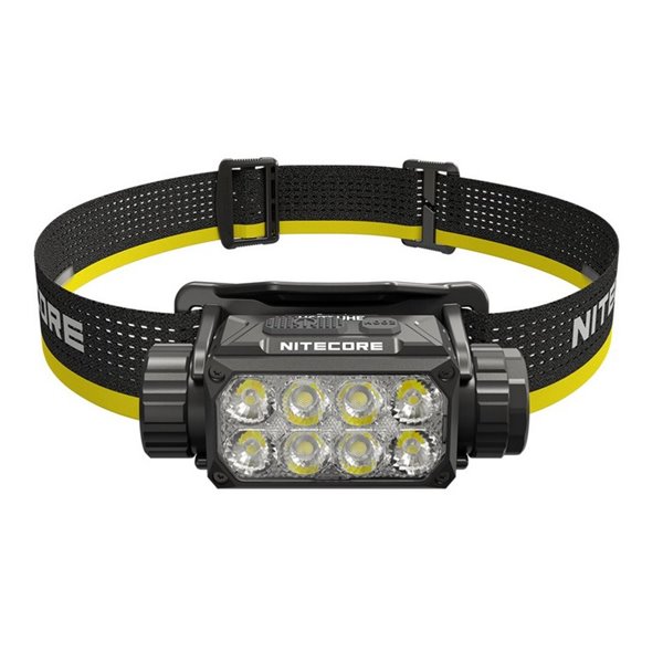 Linterna frontal LED NITECORE HC75 UHE 3000Lm recargable, luz roja y blanca IP68