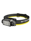 Lanterna de cabeça LED recarregável NITECORE HC75 UHE 3000Lm, luz vermelha e branca IP68