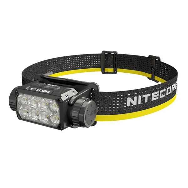 Linterna frontal LED NITECORE HC75 UHE 3000Lm recargable, luz roja y blanca IP68