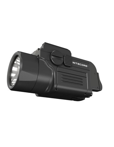 Linterna LED táctica para arma NITECORE NPL27 650Lm USB-C Recargable IPX6 montaje Glock/Picatinny