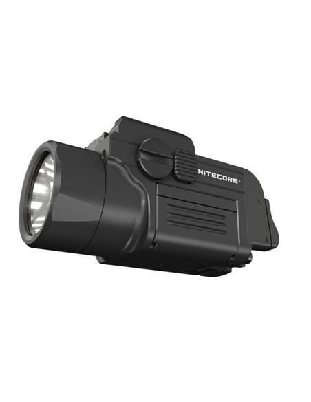 Linterna LED táctica para arma NITECORE NPL27 650Lm USB-C Recargable IPX6 montaje Glock/Picatinny
