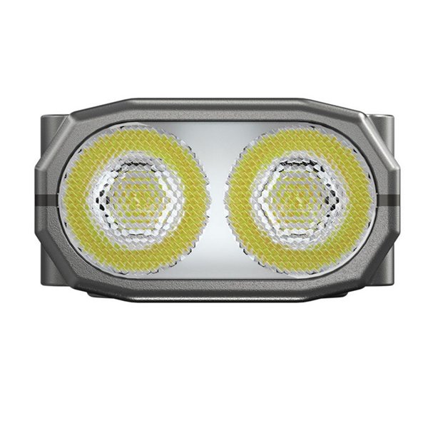 Linterna LED de llavero TINI 3 Negra 600Lm con pantalla OLED y carga USB-C compacta Negro