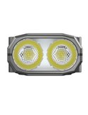 Mini linterna LED Nitecore TINI 3 600 lúmenes recargable con USB-C y pantalla digital OLED Gris
