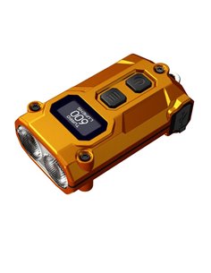 Lanterna de chaveiro LED compacta Nitecore TINI 3 com 600 lm, USB-C e 3 temperaturas de cor (bronze)