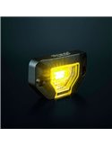 Luz de trabajo LED UNITY ROCK amarillo, luz brillante con amplio haz, 5,2W 460Lm, IP69K