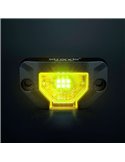 Luz de trabajo LED UNITY ROCK amarillo, luz brillante con amplio haz, 5,2W 460Lm, IP69K