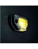 Luz de trabajo LED UNITY ROCK amarillo, luz brillante con amplio haz, 5,2W 460Lm, IP69K