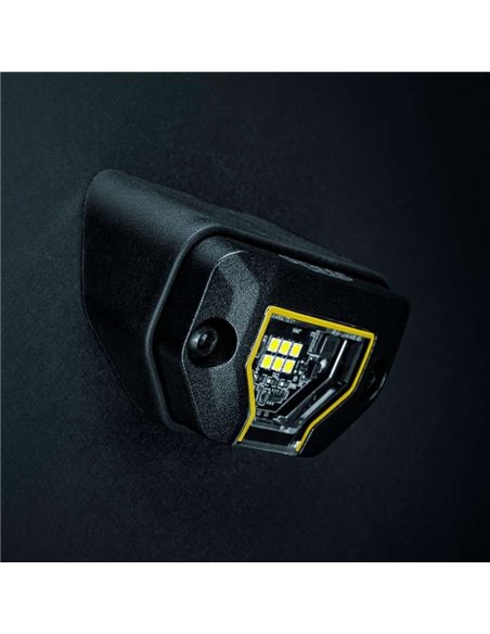 Luz de trabajo LED UNITY ROCK amarillo, luz brillante con amplio haz, 5,2W 460Lm, IP69K