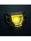 Luz de trabajo LED UNITY ROCK amarillo, luz brillante con amplio haz, 5,2W 460Lm, IP69K