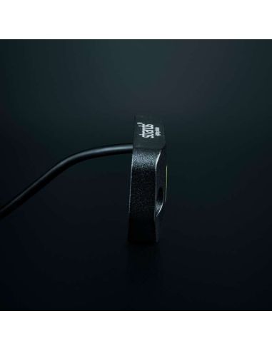 Luz de trabalho LED UNITY ROCK amarela, luz brilhante com feixe amplo, 5,2 W 460 Lm, IP69K