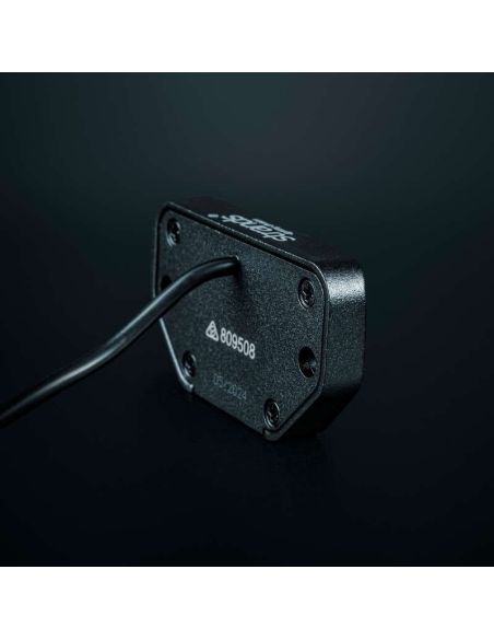 Luz de trabajo LED UNITY ROCK amarillo, luz brillante con amplio haz, 5,2W 460Lm, IP69K