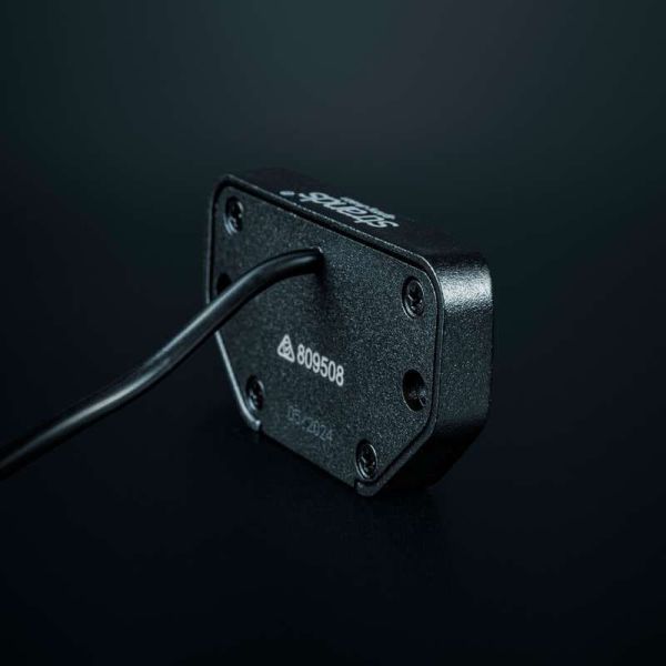 Luz de trabajo LED UNITY ROCK amarillo, luz brillante con amplio haz, 5,2W 460Lm, IP69K