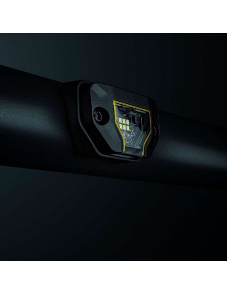 Lampe de travail LED UNITY ROCK jaune, lumière vive avec faisceau large, 5,2 W 460 lm, IP69K