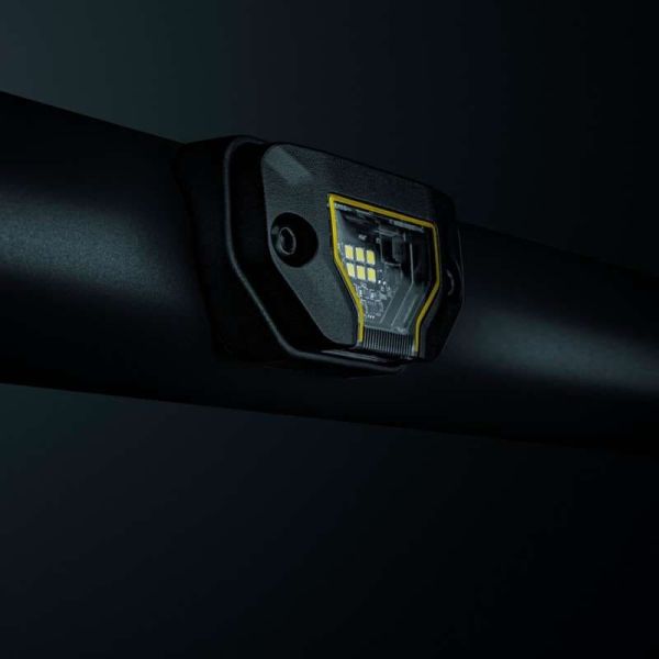 Luz de trabajo LED UNITY ROCK amarillo, luz brillante con amplio haz, 5,2W 460Lm, IP69K