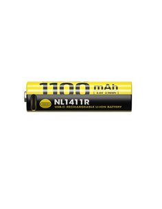 Batería recargable NITECORE NL1411R 14500 1100mAh USB-C 3.6V 2
